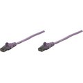 Intellinet Network Solutions 1 Ft Purple Cat6 Snagless Patch Cable 393102